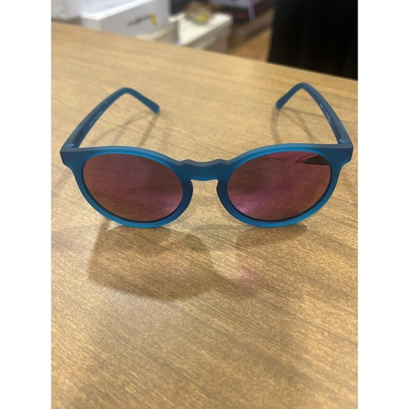 goodr Other - Goodr Circle G Sunglasses Mens Blue Round Frame Purple Tinted Reflective
